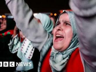 Watch Morocco fans celebrate historic World Cup win