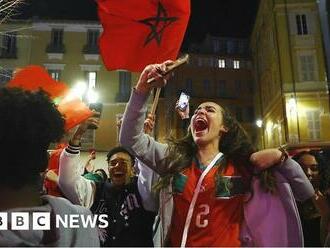 World Cup: Fans in Morocco and around world erupt with joy