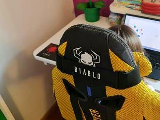 Kreslo Diablo X-Player 2.0 Kids Size Dark Sunflower - recenze