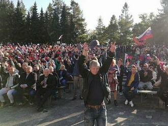 Smer dostal za protest pokutu 5000 eur