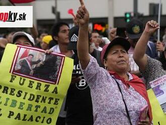 Tragické protivládne protesty v Peru: Hlásia jedného mŕtveho a piatich zranených