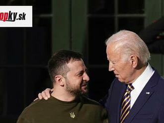 MIMORIADNY ONLINE Biden prijal Zelenského v Bielom dome, začali spoločne rokovať