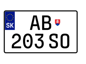 Nové ŠPZky obmedzia zápisy áut a zmeny v evidencii, nepôjdu ani elektronické služby