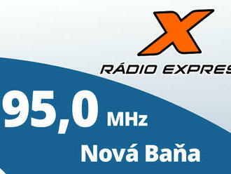 Rádio Expres už aj v Novej Bani na 95,0 MHz