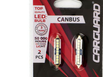 LED žiarovka - CAN138 - sofita 41 mm - 650 lm - can-bus - SMD - 5W - 2 ks / balenie.