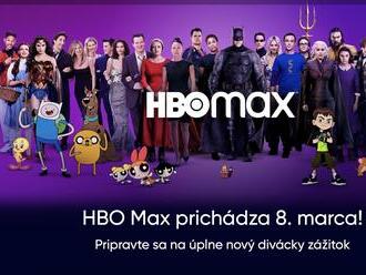 HBO Max odštartuje na Slovensku 8. marca