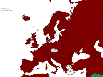 Seznam zemí nebo jejich částí s nízkým, středním, vysokým a velmi vysokým rizikem výskytu onemocnění covid-19, s účinností od 14. 2. 2022 - Ochranné opatření MZDR 705/2022-6/MIN/KAN MZDRX01JFQFM