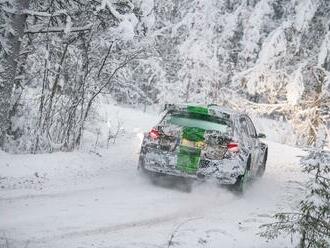 ŠKODA FABIA Rally2 - prověrka v zemi sněhu a ledu