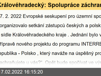 Královéhradecký: Spolupráce záchranářů v příhraničí roste, zapojily se už všechny kraje podél hranice