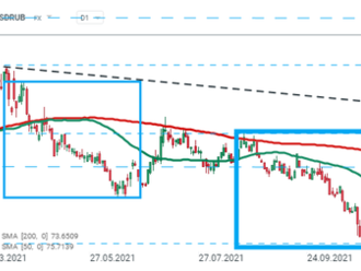 Ruský rubeľ sa prepadol pred Putinovým rozhodnutím o Donbase