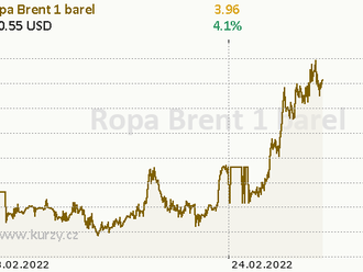 Ruská agrese vyhnala ropu nad 100 USD/barel