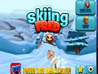 Skiing Fred