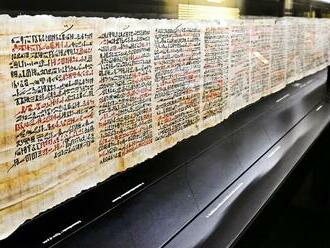 Unikátna výstava: Lekárske vedomosti starých Egypťanov na papyruse