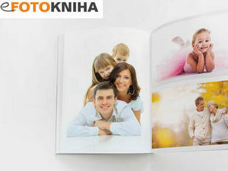 Fotokniha v tvrdých doskách s lesklým kriedovým papierom  - na výber 40, 60 či 80-stranový variant.