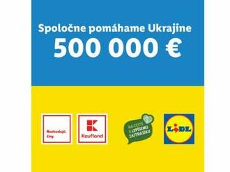 Kaufland a Lidl podporia ľudí zasiahnutých konfliktom na Ukrajine