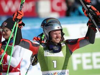 Kristoffersen ovládol obrovský slalom v Kranjskej Gore, Adam Žampa skončil na 25. mieste