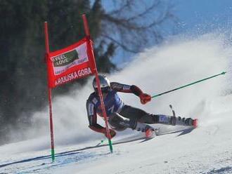 Kristoffersen ovládol obrovský slalom v Kranjskej Gore, bratia Žampovci sa v druhom kole už nepredstavili