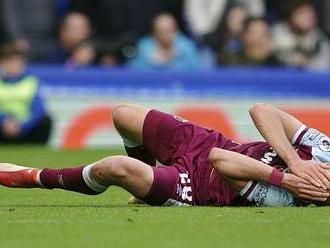 West Ham padl v poháru, zraněný Souček utkání nedohrál