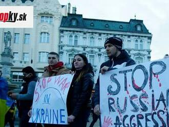 V Bratislave sa uskutoční protest Mier Ukrajine: Cez telemost vystúpi Zelenskyj