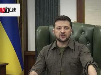 Zelenskyj má obavy: Existuje reálna hrozba, že Rusi na Ukrajine použijú chemické zbrane