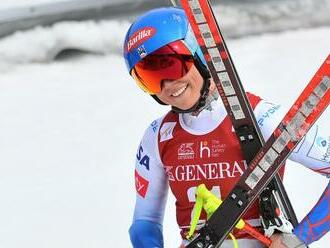 Shiffrinová predviedla excelentnú jazdu v SP, Vlhová zaostala