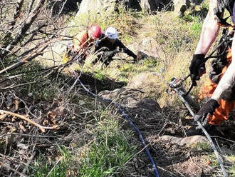 Hasiči – lezci ze stanice v Ústí nad Labem zasahovali ve spolupráci s hasiči obce Stebno na ferratě…