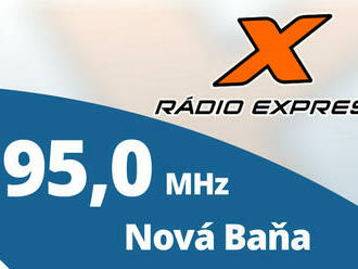 Rádio Expres už aj v Novej Bani na 95,0 MHz