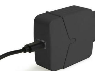 Sieťový adapter Type-C PD18W  s rýchlonabíjaním - čierna farba.