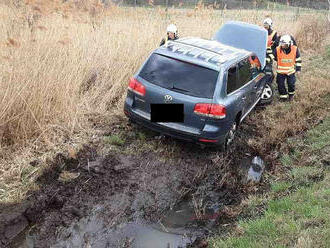 Jednotka ze stanice Most vyjela k dopravní nehodě osobního auta u Bylan, sjelo do příkopu. Nikdo…