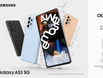 K Samsungu Galaxy A53 5G získate slúchadlá Galaxy Buds Live a nezaplatíte ani euro navyše