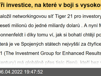 Tři investice, na které v boji s vysokou inflací   sázejí bohatí investoři. Dvě z nich vás možná překvapí