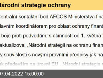 Národní strategie ochrany