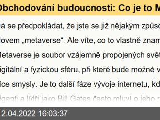 Obchodování budoucnosti: Co je to Metaverse a jak ho obchodovat