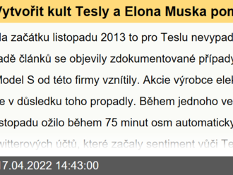 Vytvořit kult Tesly a Elona Muska pomohli twitterovští roboti. Neví se ale, kdo vytvořil je