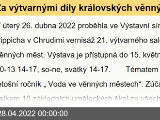 Za výtvarnými díly královských věnných měst tentokrát do Chrudimi