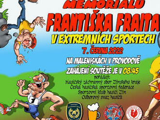 Memoriál Františka Fraita v extrémních sportech proběhne po šestadvacáté v červnu roku 2022