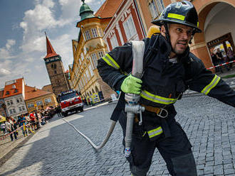 Pod Valdickou bránou zvítězil v soutěži TFA „Jičínský hasič přežívá“ Tomáš Višňar