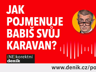 SATIRA: Jak pojmenuje Babiš svůj karavan?