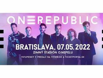 OneRepublic v Bratislave zahrajú už o pár dní. Koncert otvorí vychádzajúca hviezda Jessia