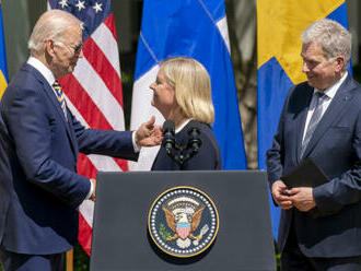 Biden vyjadril silnú podporu pre členstvo Švédska a Fínska v NATO, vojna na Ukrajine zmenila Európu