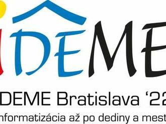 Registrácia na odbornú konferenciu iDEME 2022 spustená!