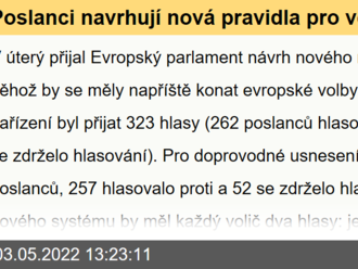 Poslanci navrhují nová pravidla pro volby do EP s celoevropským volebním obvodem - Tisková zpráva