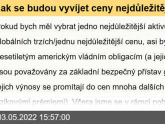 Jak se budou vyvíjet ceny nejdůležitějšího aktiva na globálních finančních trzích?