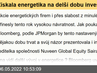 Získala energetika na delší dobu investiční atraktivitu?