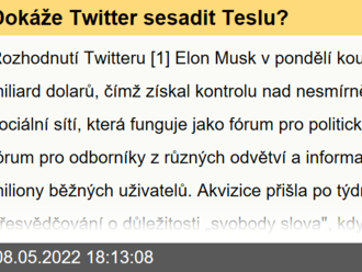 Dokáže Twitter sesadit Teslu?