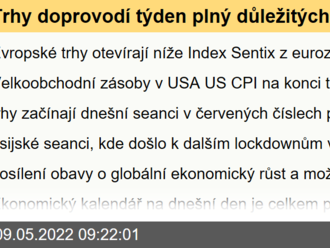 Trhy doprovodí týden plný důležitých dat - Ekonomický kalendář