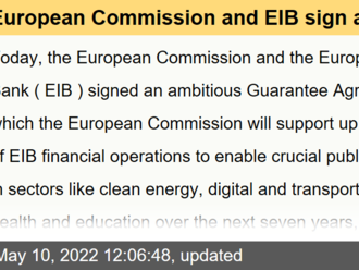 European Commission and EIB sign an Agreement to enable further investments worldwide