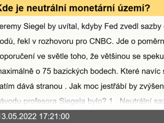 Kde je neutrální monetární území?