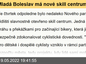 Mladá Boleslav má nové skill centrum pro začínající cyklisty