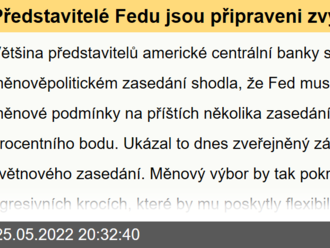 Představitelé Fedu jsou připraveni zvýšit základní sazbu o 50 bodů vícekrát, ukazuje zápis